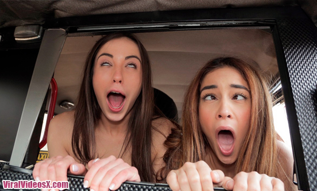 FakeTaxi - Ginebra Bellucci And Anastasia