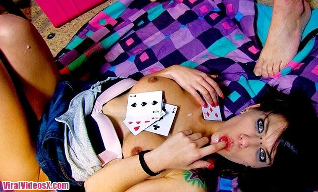 MMM100 - Aris Dark Paying Her Poker With