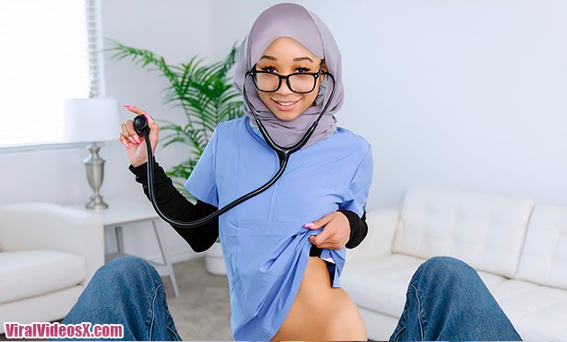 HijabHookup - Alicia Reign Dr Dick Fixer